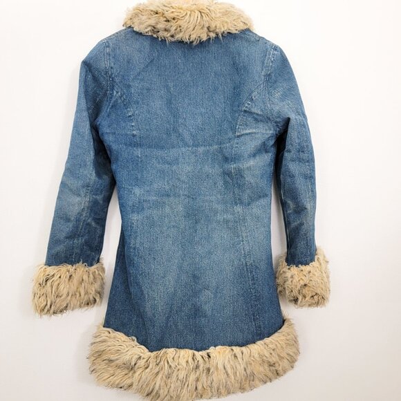 Vintage Y2K Denim Penny Lane Jacket Small - Picture 10 of 14